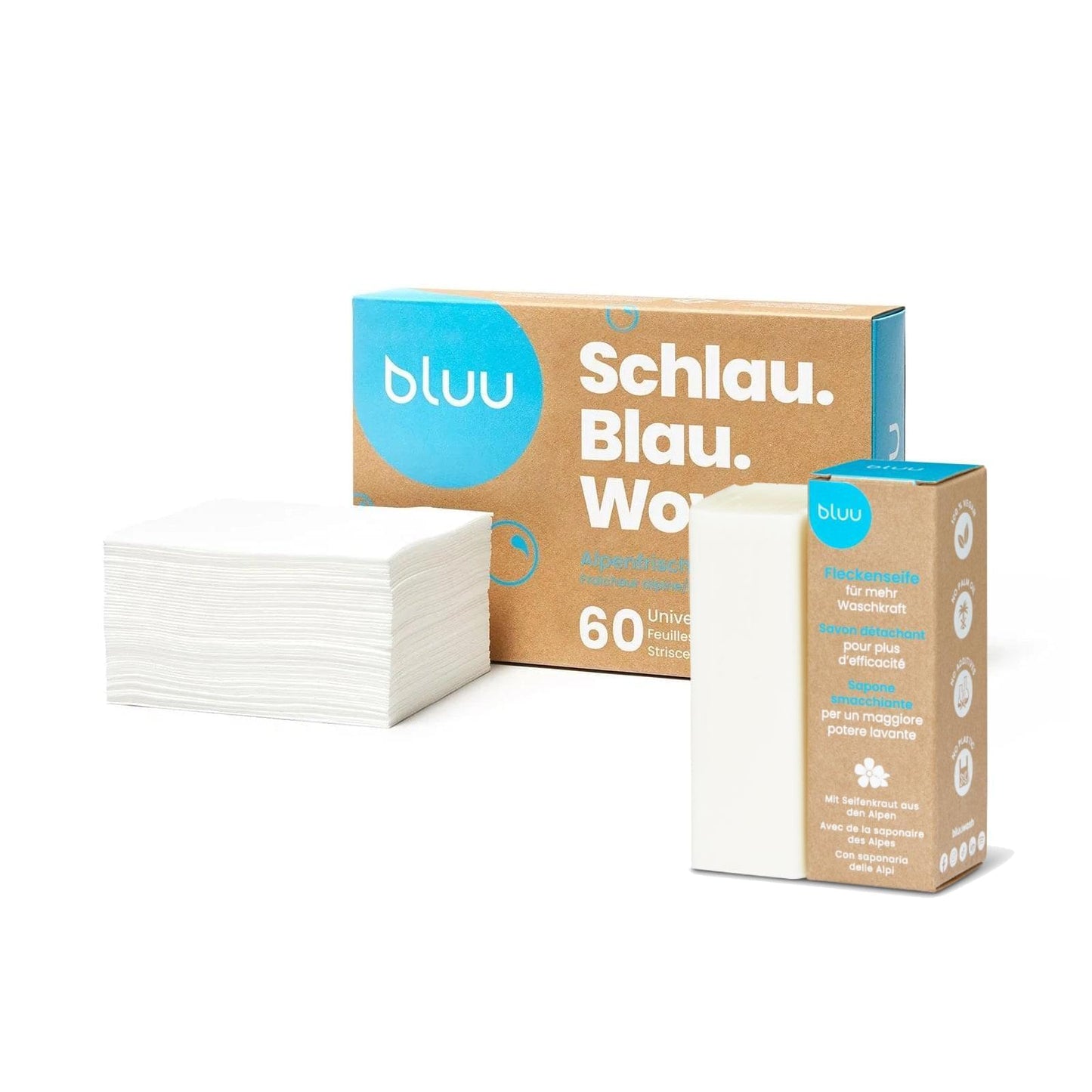 bluu Trio d'Aide au Lavage