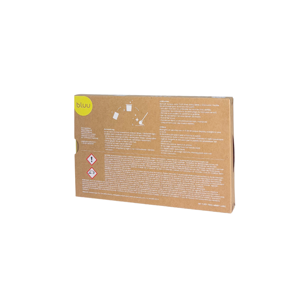 bluu nettoyant pour le sol